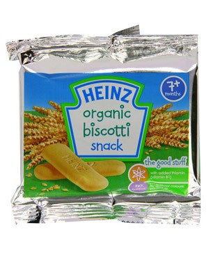 Heinze organic biscotti