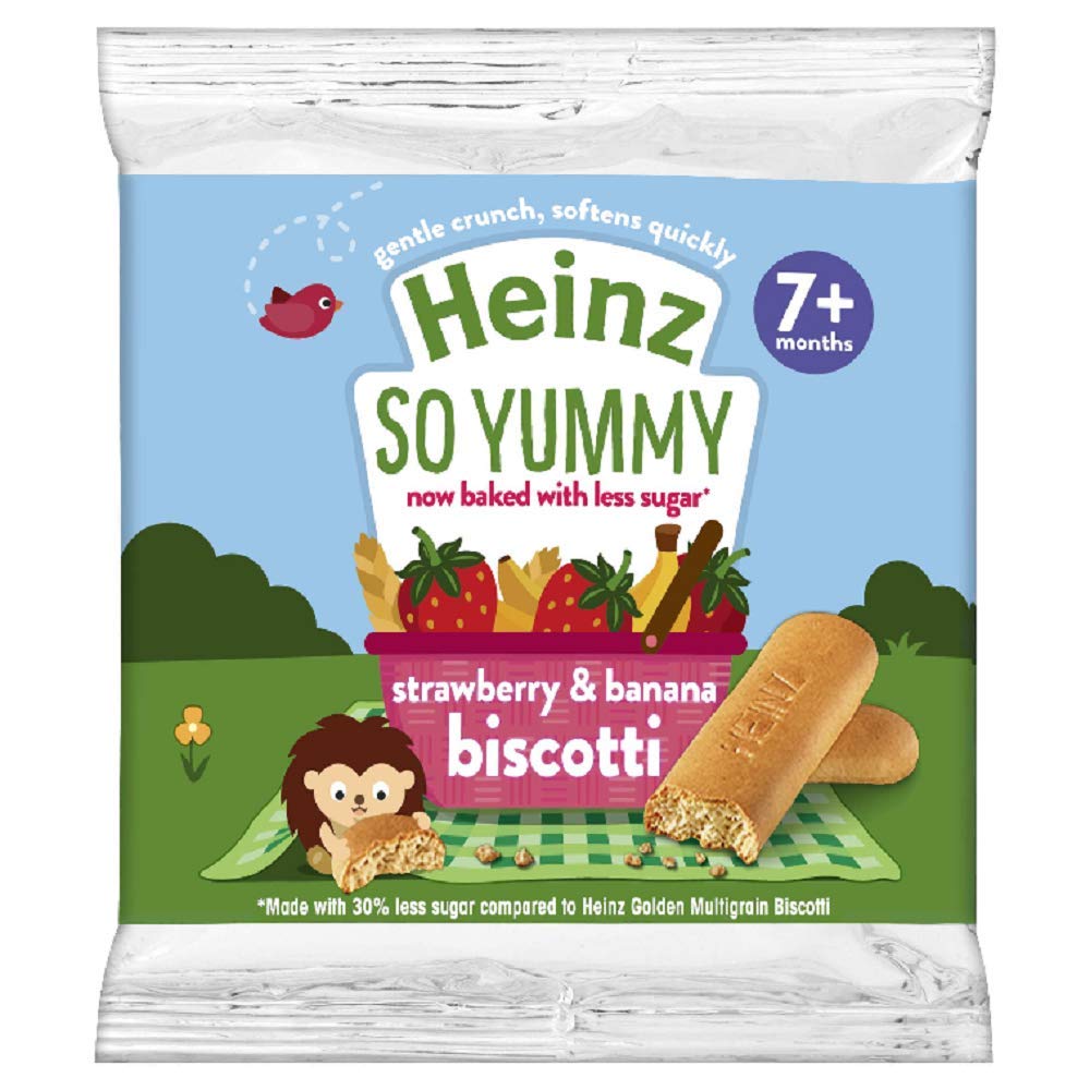 Heinze Strawberry &Banana Biscotti