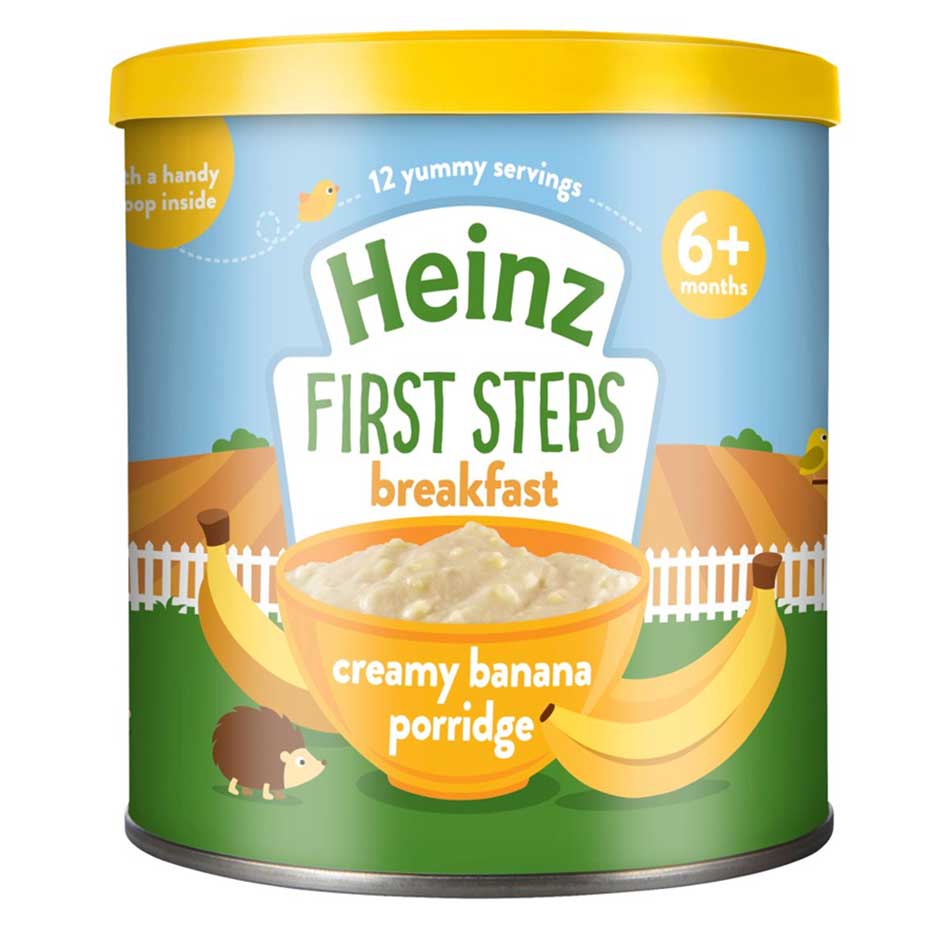 Heinze first step creamy banana porridge