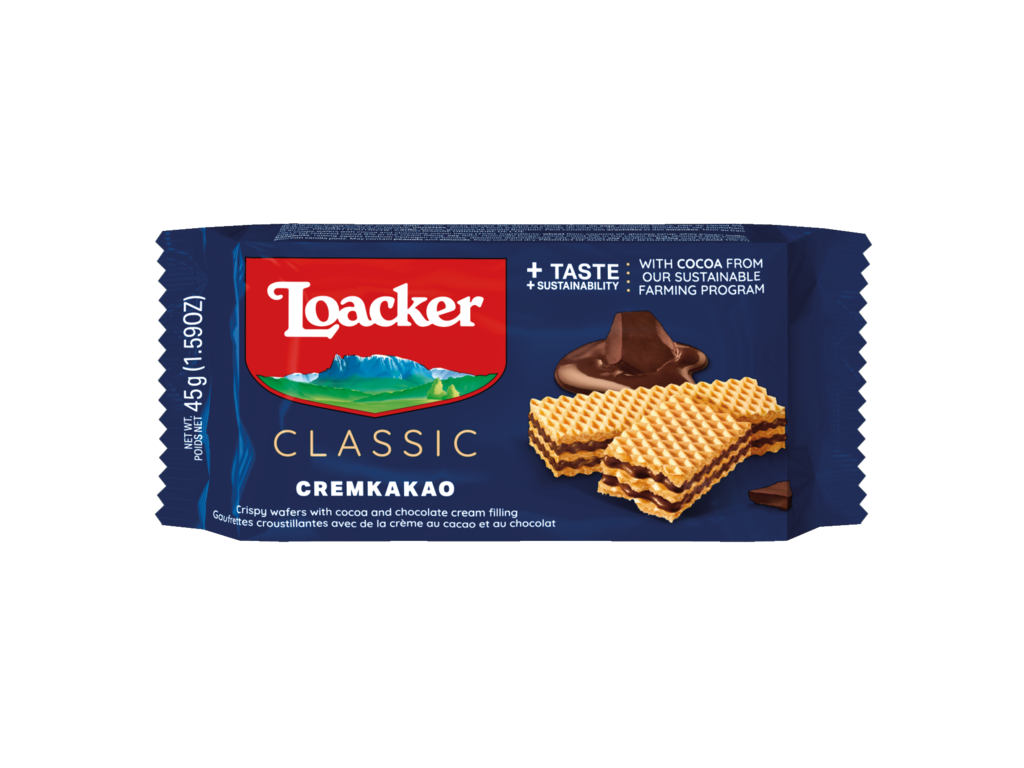 Loacker Creamkakoa Wafer With