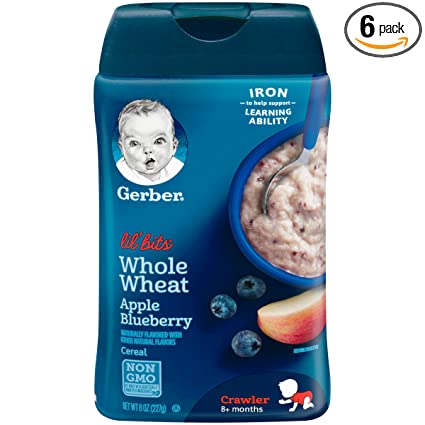 Lil Bit's Whole Wheat Apple Blueberry .