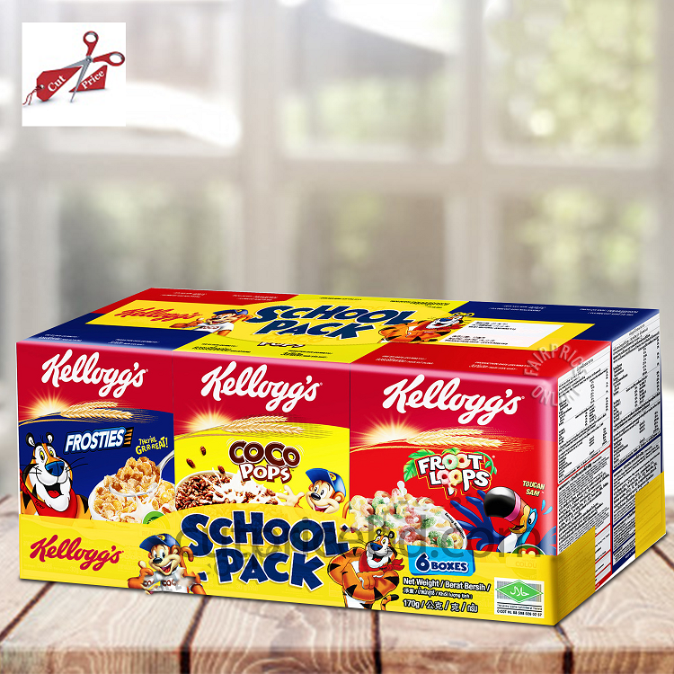 Kellogg's School 6pcs Pack