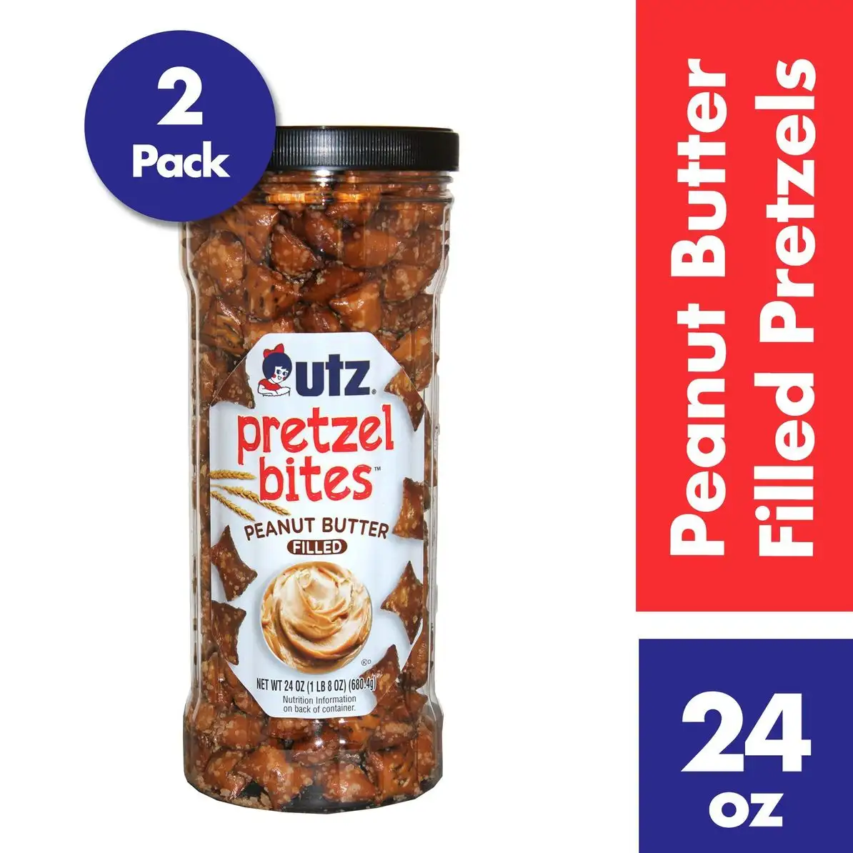 Utz Peanut Butter Pretzel Bites.