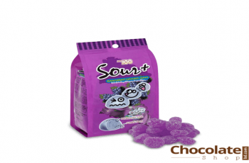 Sour+ Blackcurrant Flavored Gummy