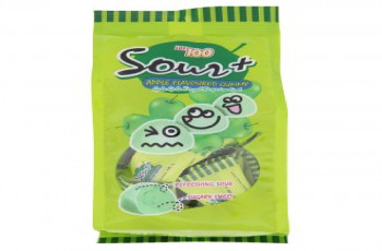 Sour +Apple Flavoured Gummy .