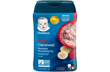 Gerber Lil'bits Oatmeal Banana Strawberry