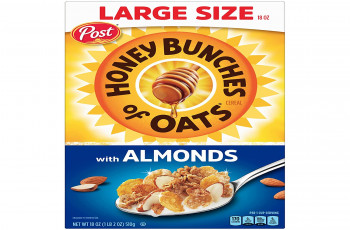 Honey Bunches Of Oats Cereal Made With Almonds