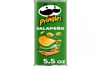 Pringles Jalapeno Chips .