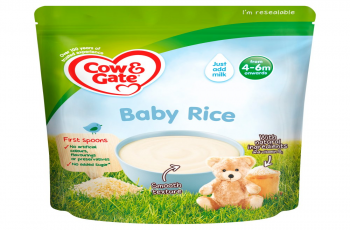 Cow & Gate Baby Rice Cereal .