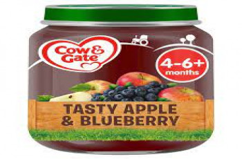 Cow & Gate Tasty Apple & Blueberry .