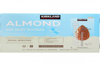 Kirkland Original Unsweetened Almond Non-Dairy Beverage .