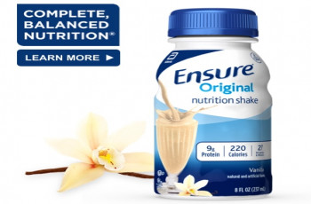 Ensure® Original Vanilla Nutrition Shake .