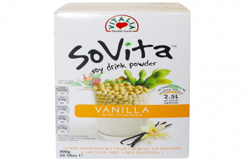 Vitalia Sovita Soy Drink Powder Vanilla With Fructose .