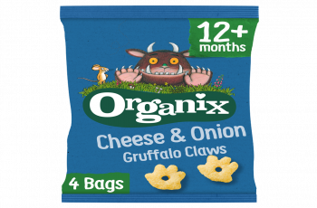 Organix Cheese & Onion Gruffalo Claws .