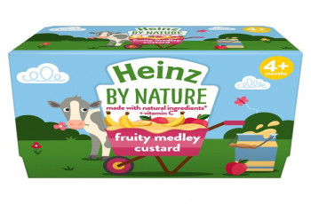 Heinze Fruity Medly Custard .