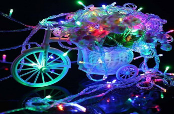 Multicolor LED Fairy Lights String Celebrations Party Decor .