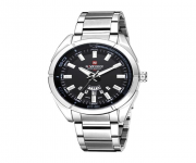 NF9038 - Silver Stainless Steel Analog Watch for Men