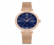 NAVIFORCE NF5019 RoseGold Stainless Steel Analog Watch For Women - Royal Blue & RoseGold