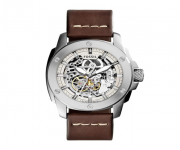 ME3083 - Stylish Brown Leather men's automatic watch | E-commerce Website