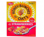 Post Honey Bunches Of Oats Cereal Made With Real Strawberries 368gm