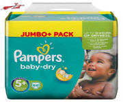 Pampers Jumbo Pack Size- 5 |  Cut Price online shopping