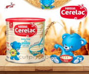 Nestle Cerelac Baby Rice with Milk 400gm | Switzerland Product Nestle Cerelac Baby Rice with Milk