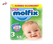 Molfix Jumbo Economy Belt Size 3 - 68pcs: The Ultimate Molfix Baby Diaper Deal