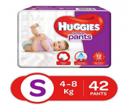 Huggies_Wonder Pants (Bubble Bed) S - 42 Pcs ( 4 - 8 Kg)