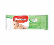 Huggies Natural Care With Aloe Vera Baby Wipes - 56 Pcs