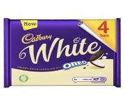 Cadbury White Oreo 4bars 164g