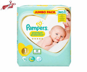 Pampers Jumbo Pack Premium Protection Size- 1 (Diaper Belt) | BD Cut Price online shopping