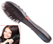 DOCTOR 4 IN 1 Magnetic Vibrating Hair Massager Comb Acupressure Head Hair Brush HEALTHY PADDLE SCALP (Black)