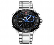 NF9120 - Silver Stainless Steel Wrist Watch for Men