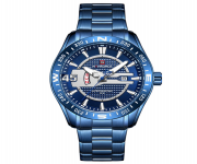 NAVIFORCE NF9157 - Stainless Steel Analog Watch for Men -  Royal Blue