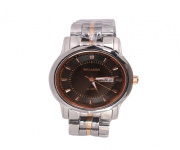 5270G - Silver and Rose Gold Stainless Steel Analog Watch for Men