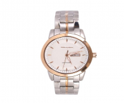 5097G - Silver and Rose Gold Stainless Steel Analog Watch for Men