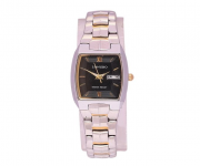 Stainless Steel Analog Watch for Women - Silver and Golden