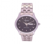 Silver Stainless Steel Wrist Watch for Men