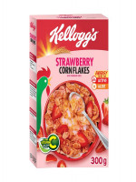 Kellogg's Real Strawberry Corn Flakes 300gm
