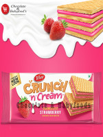 Tiffany Crunchy n Cream Strawberry Wafers 153g