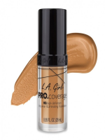 L.A. Girl Pro Coverage Illuminating Foundation - Nude Beige 28ml | Radiant Glow and Flawless Coverage