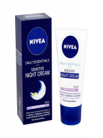 Nivea Sensitive Night Cream Tube 50Ml