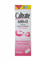 CALTRATE 600+D Calcium 100 Tablets