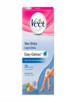 Veet Wax Strips with Easy Grip for Sensitive Skin x20