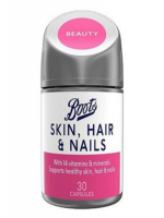 Boots With 14 Vitamins Skin Hair & Nails 30 Capsules