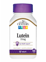 21st Century Lutein Tablets 10mg 60 Count