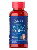Puritan’s Pride Omega-3 Fish Oil 1000mg 100 Softgels