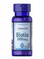 Puritan’s Pride Biotin 1000mcg 100 Tablets