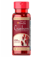 Puritan’s Pride Cranberry Fruit Concentrate with C & E 4200mg 100 Softgels