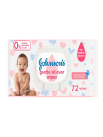 Johnson’s Gentle All Over Wipes 72 Pcs